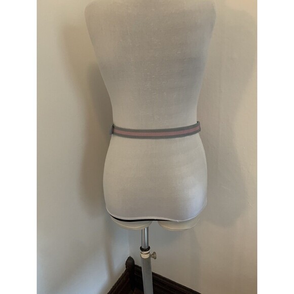 VTG Eastsport Belt Bag Pink Gray Women Fanny Pack 2000s 90s y2k Barbie Cute Trav - Picture 11 of 15